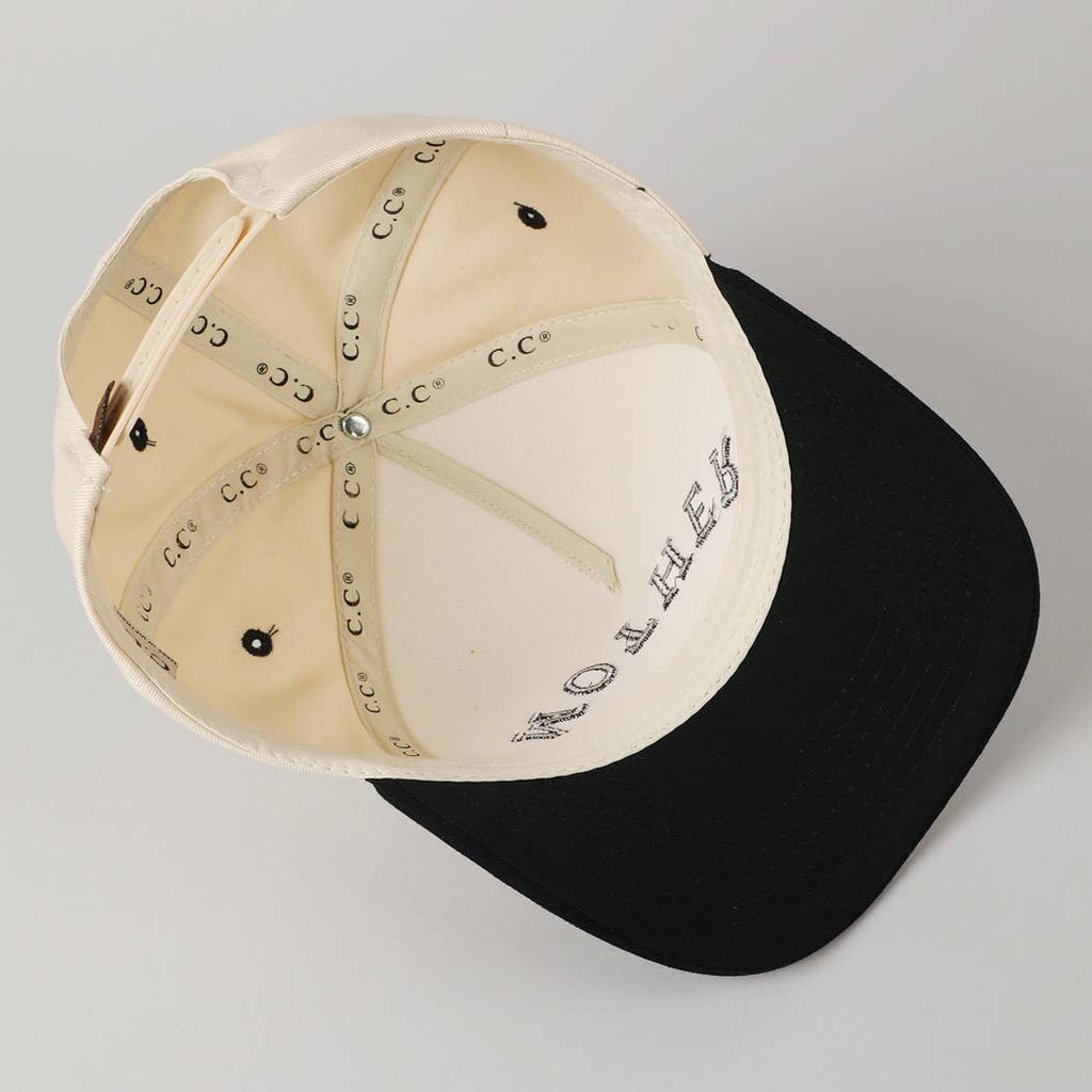MOTHER Upside Down Lettering Embroidery Cap: SAGE / ONE SIZE
