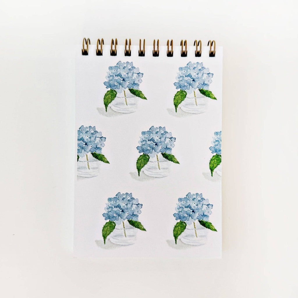 Mini jotter pad: Hydrangea