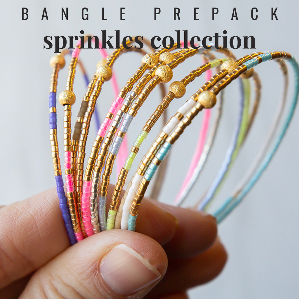 PACK-Sprinkles Bangles-20 Bangles: Mocha