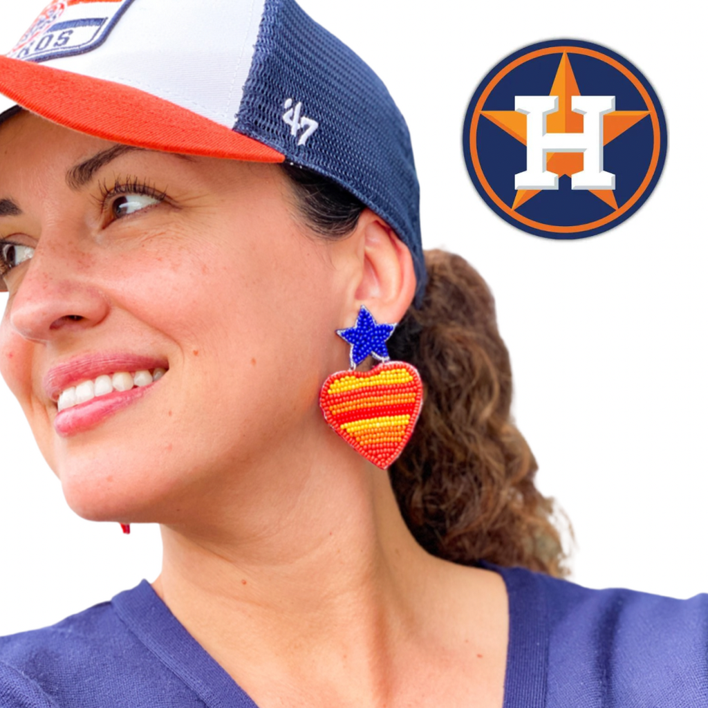 Houston Astros Earrings