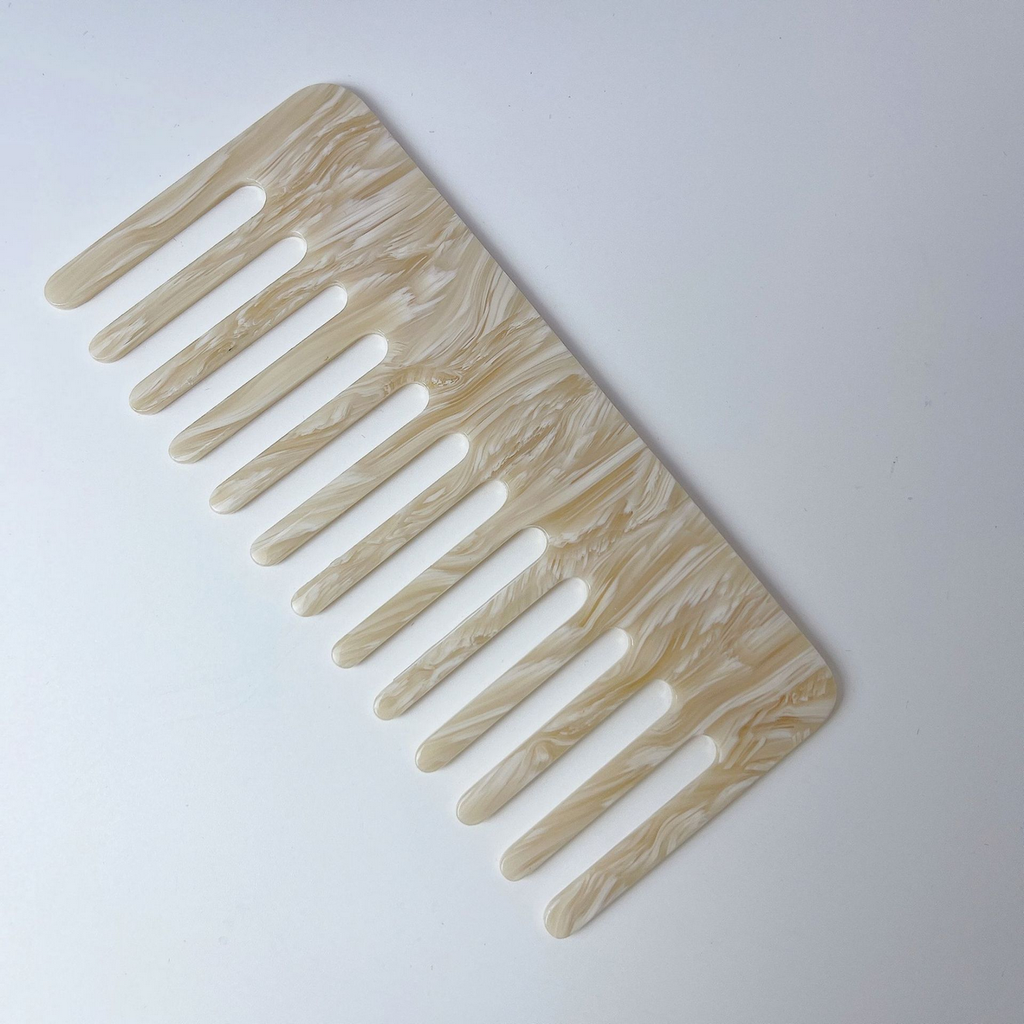 SIMPLE ACETIC ACID ANTI-STATIC HAIR COMB  Pink