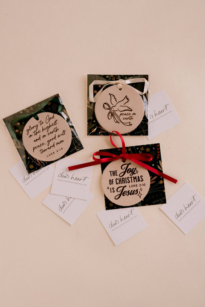 Glory To God Ornament I Christian Faith