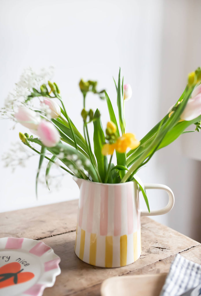 Offset Stripe Large Jug