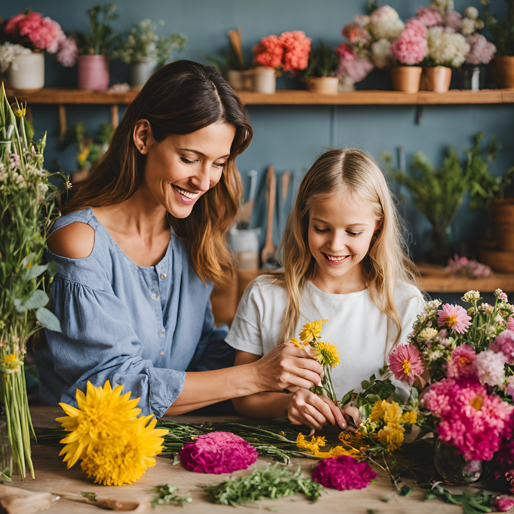 Mommy and Me Floral Workshop - Open to the public  -January 18th, 2025 10am