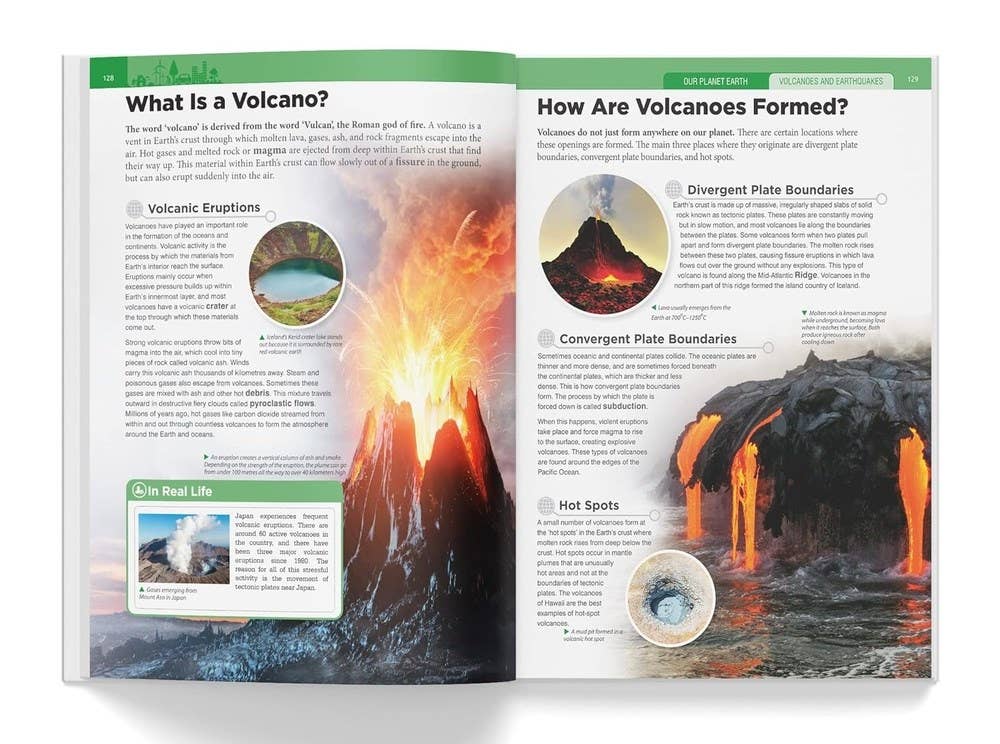 Knowledge Encyclopedia: Our Planet Earth: 4.72 x 3.54 x 0.7 / Hardcover / 192