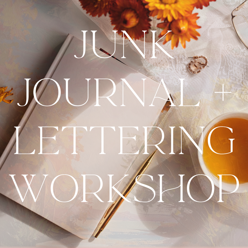 Fall Art Workshop - Thursday, October 30th | 5:30–7:30 p.m.  – Autumn Junk Journals & Seasonal Lettering