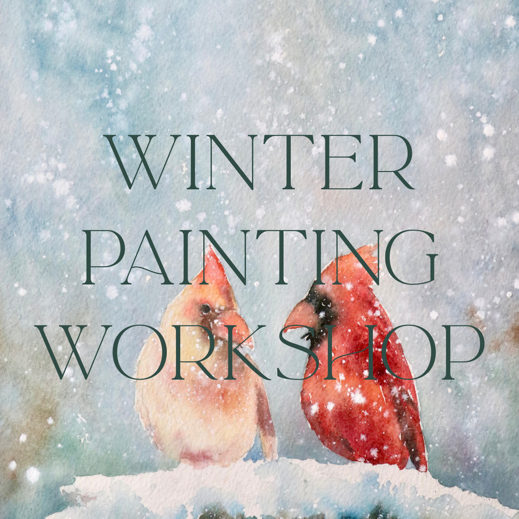 Winter Painting Workshop - Tuesday, December 2nd | 5:30–7:30 p.m. - Festive Winter Acrylics & Ornament Keepsake