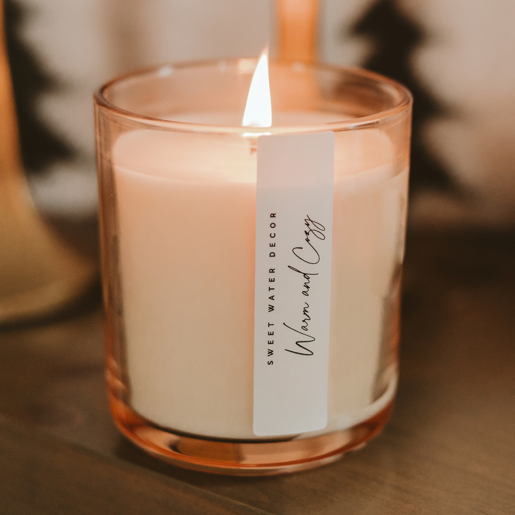 Warm and Cozy 12 oz Candle