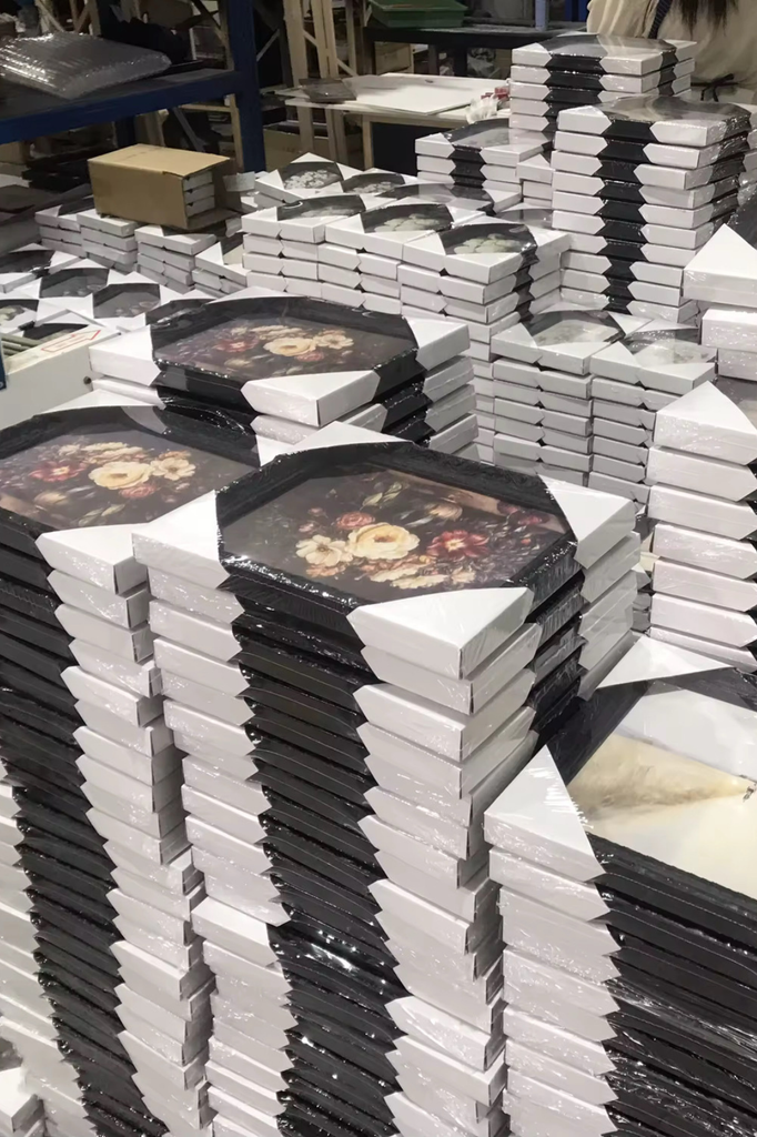 Monteverde Sketch | French Brass Gold Mould Framed Art: 5 x 7