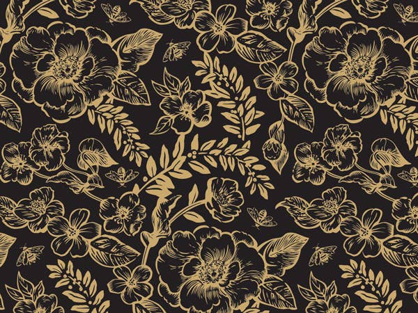 Floral & Nature Print Tissue Paper Sheets: Daisy / 120 Pack / 20x30"