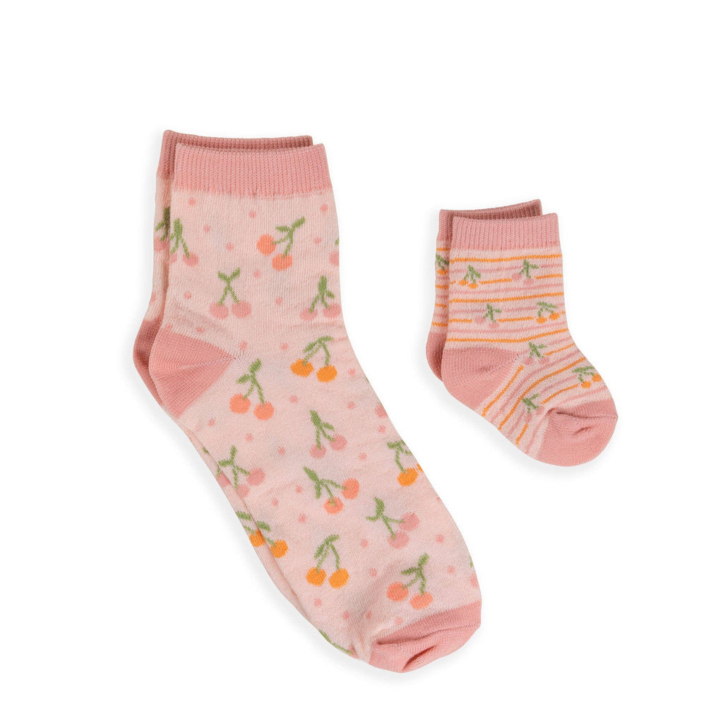 Mama & Me Socks Set Cherry Cute