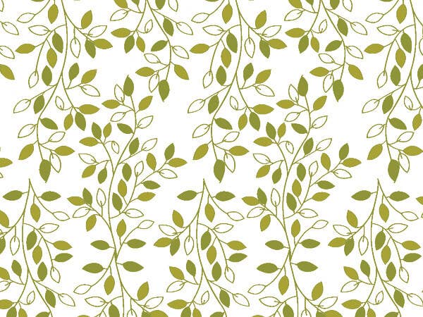 Floral & Nature Print Tissue Paper Sheets: Daisy / 120 Pack / 20x30"