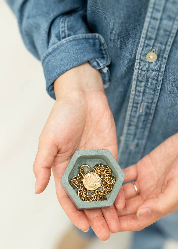 Gold Steadfast Charm