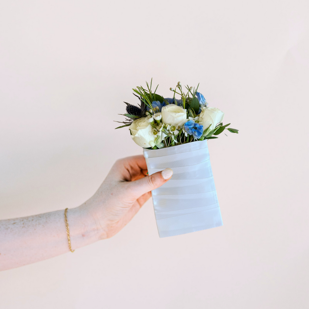 Blissfully Blue - Pocket Boutonnière