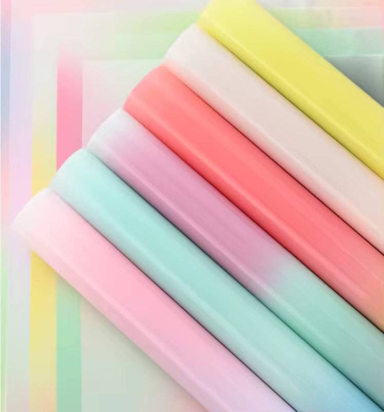 Candy Glass Flower Wrapping Paper (20pcs/bag): Color #4