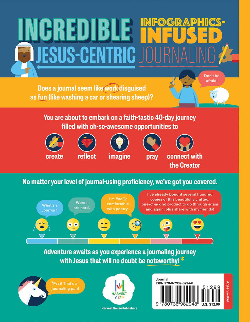 Bible Infographics for Kids Adventure Journal Book