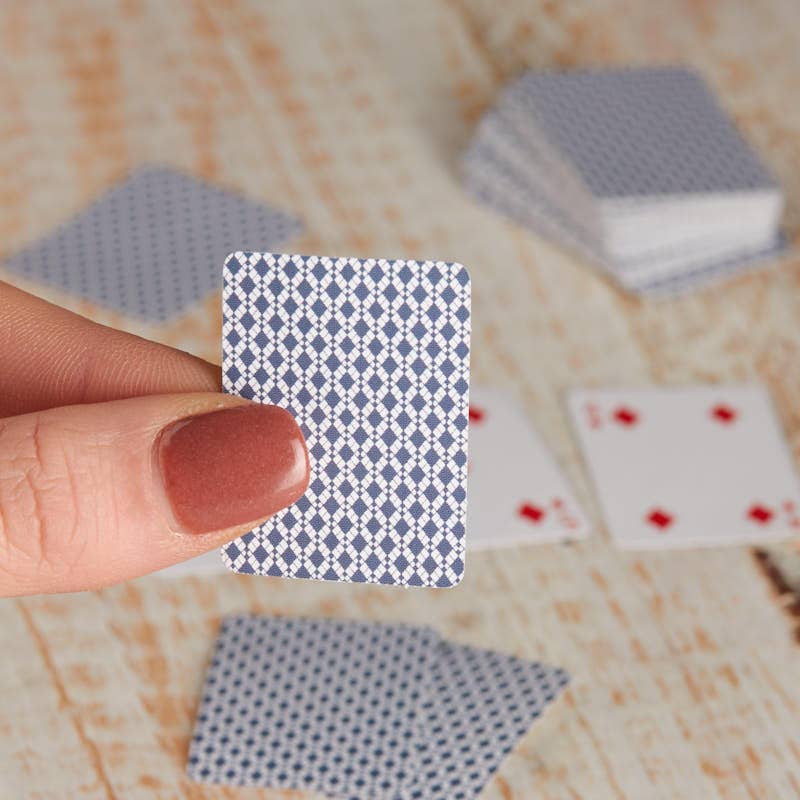 1-1/4" Miniature Playing Cards (Set of 12)