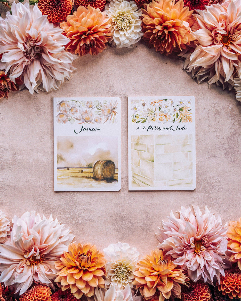 ESV Scripture Journal: New Testament Set (Artwork by Ruth Chou Simons)