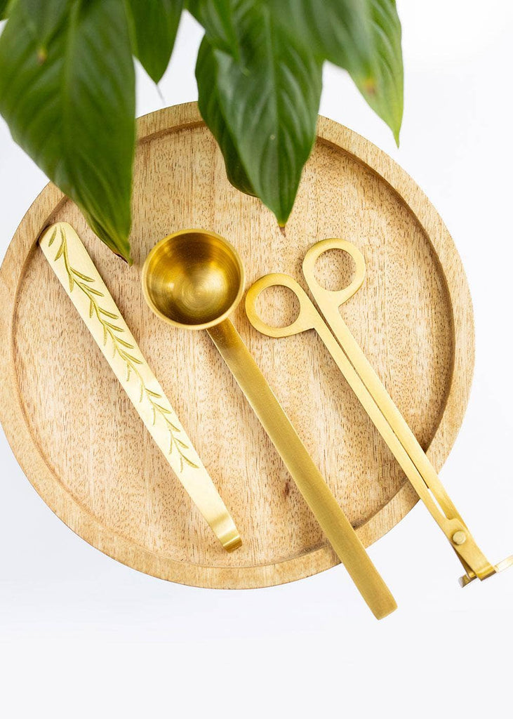 Brass Candle Tools | Set of 3