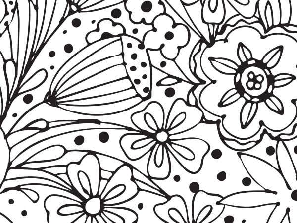 Floral & Nature Print Tissue Paper Sheets: Daisy / 120 Pack / 20x30"