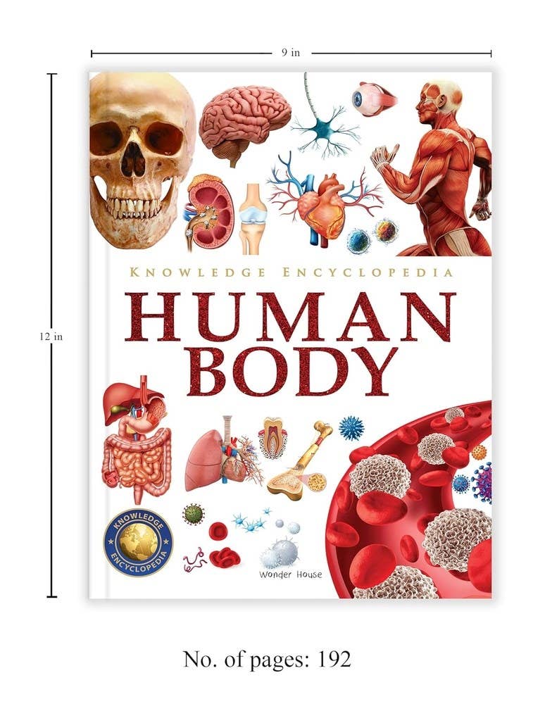 Knowledge Encyclopedia: Human Body: 3.5 x 3.54 x 0.7 / Hardcover Picture Book / 192