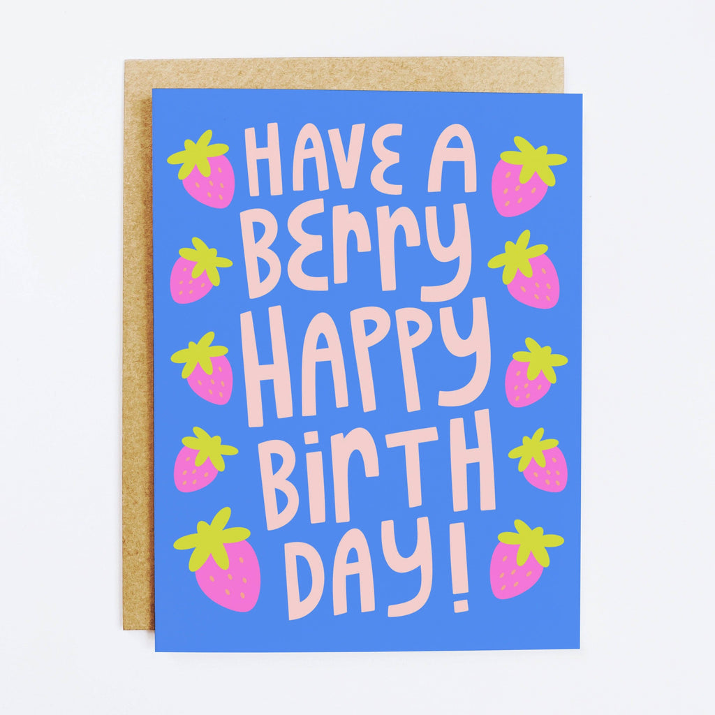 Berry Happy Birthday Card