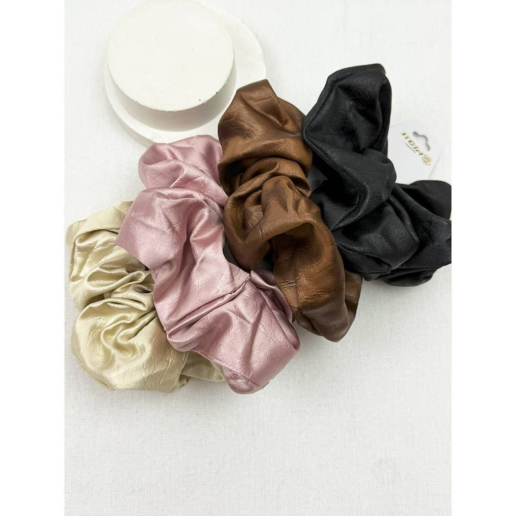 Satin Fabric Large Scrunchie