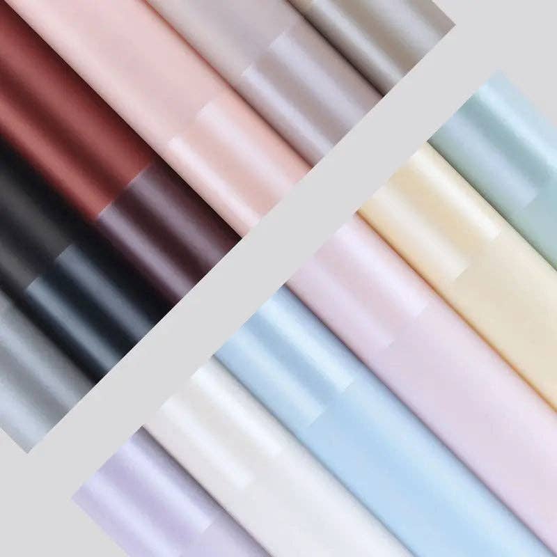 Jelly Color Waterproof Flower Wrapping Paper (20 sheets/bag): 6 - Yellow