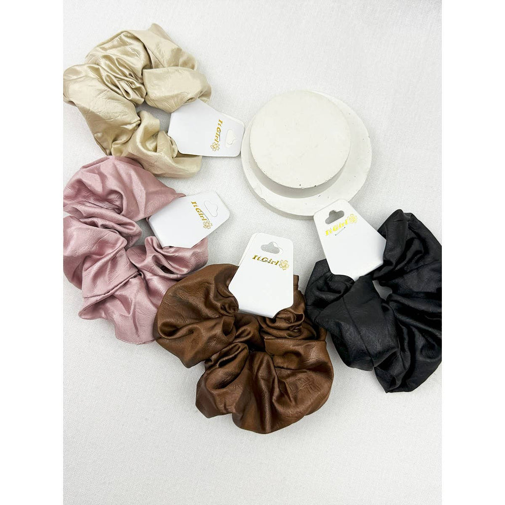 Satin Fabric Large Scrunchie