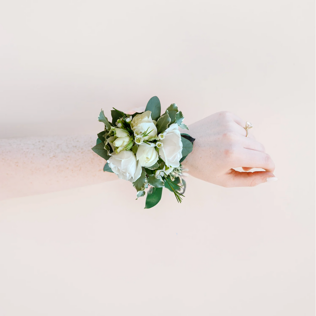 Classic White - Corsage (Weddings Only)