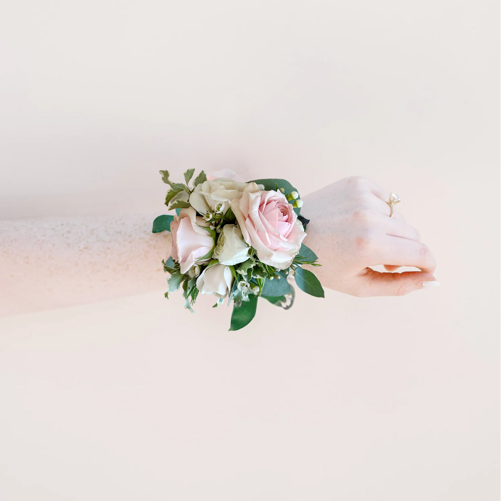 Blushing Romantic - Corsage (Weddings Only)