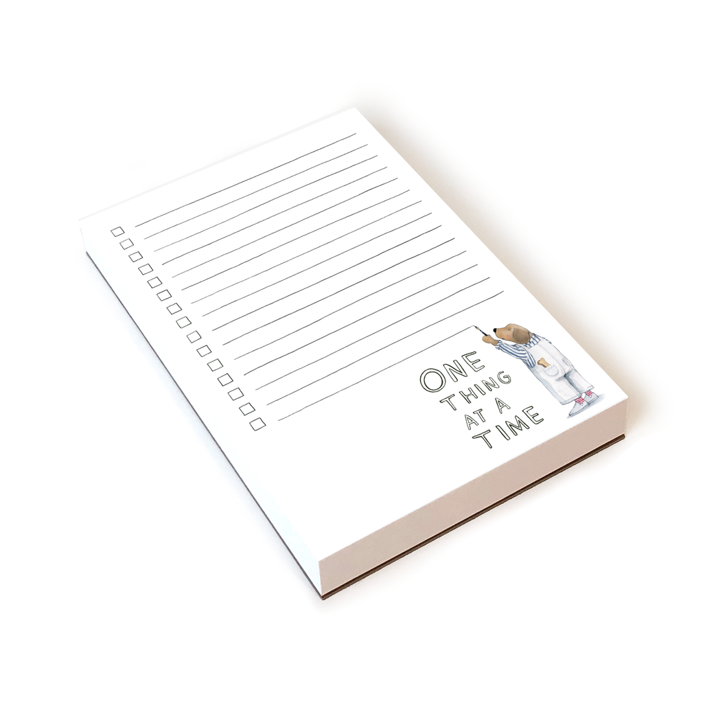 One Thing At A Time Notepad