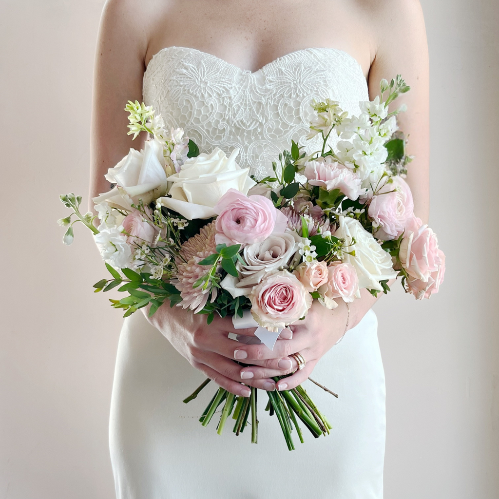 Blushing Romantic - Premium Bridal Bouquet