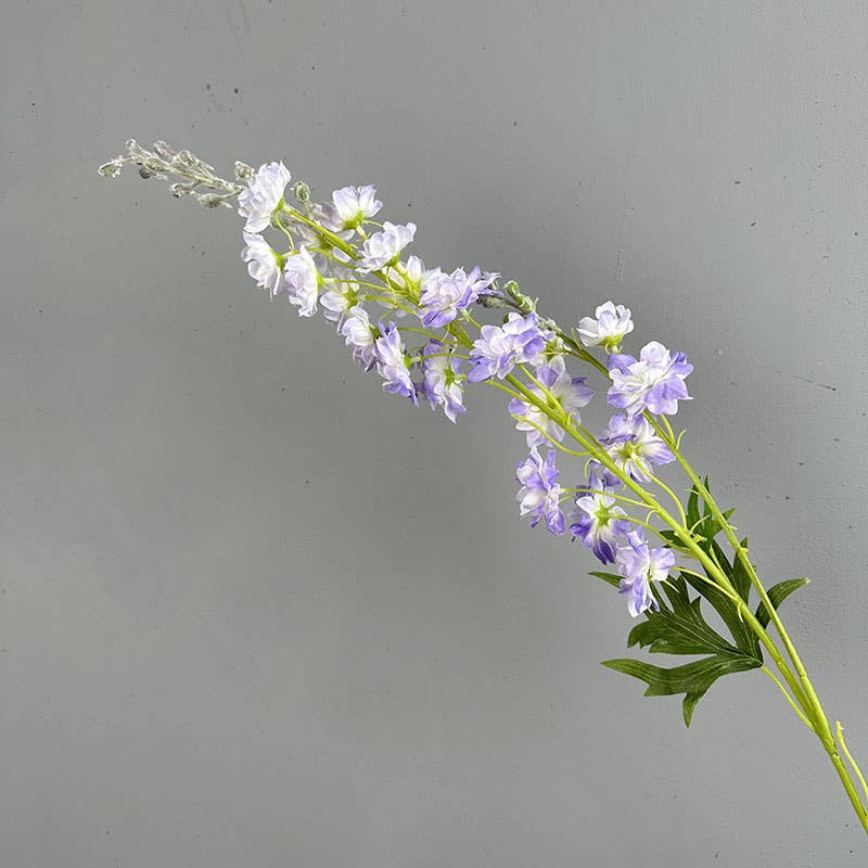33''T Silk Delphinium Flower Stem, Srping/Summer Decorations: Pink