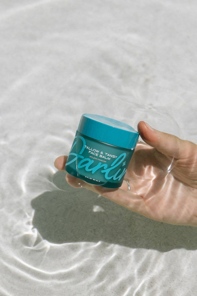 Tallow Face Balm | Natural Blue Tansy Skincare Moisturizer