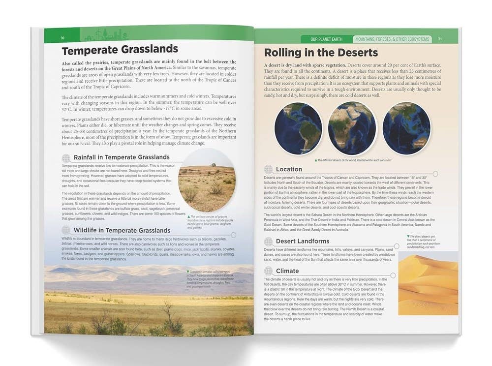 Knowledge Encyclopedia: Our Planet Earth: 4.72 x 3.54 x 0.7 / Hardcover / 192