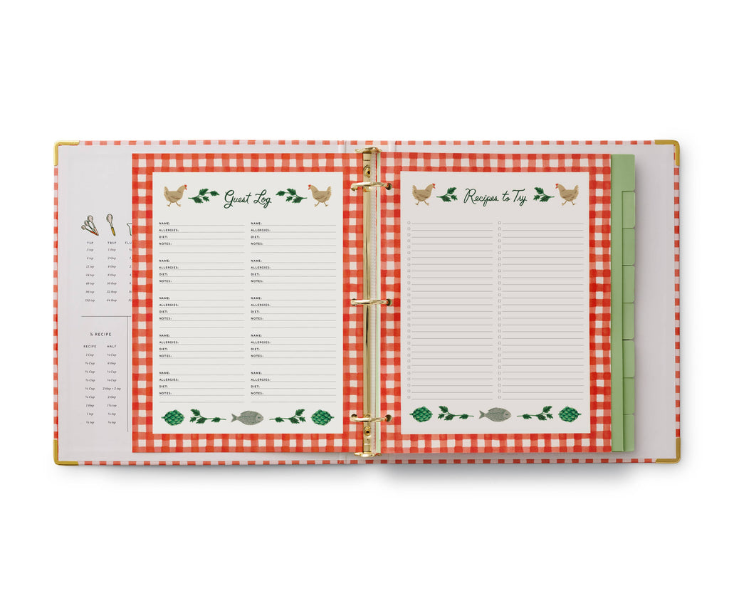 Cherry Farm Recipe Binder