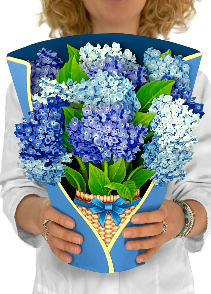 Nantucket Hydrangeas (Pop-up Greeting Cards)