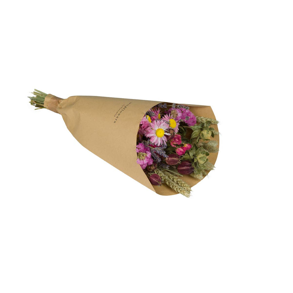 Dried Flowers - Field Bouquet - Pink: Medium