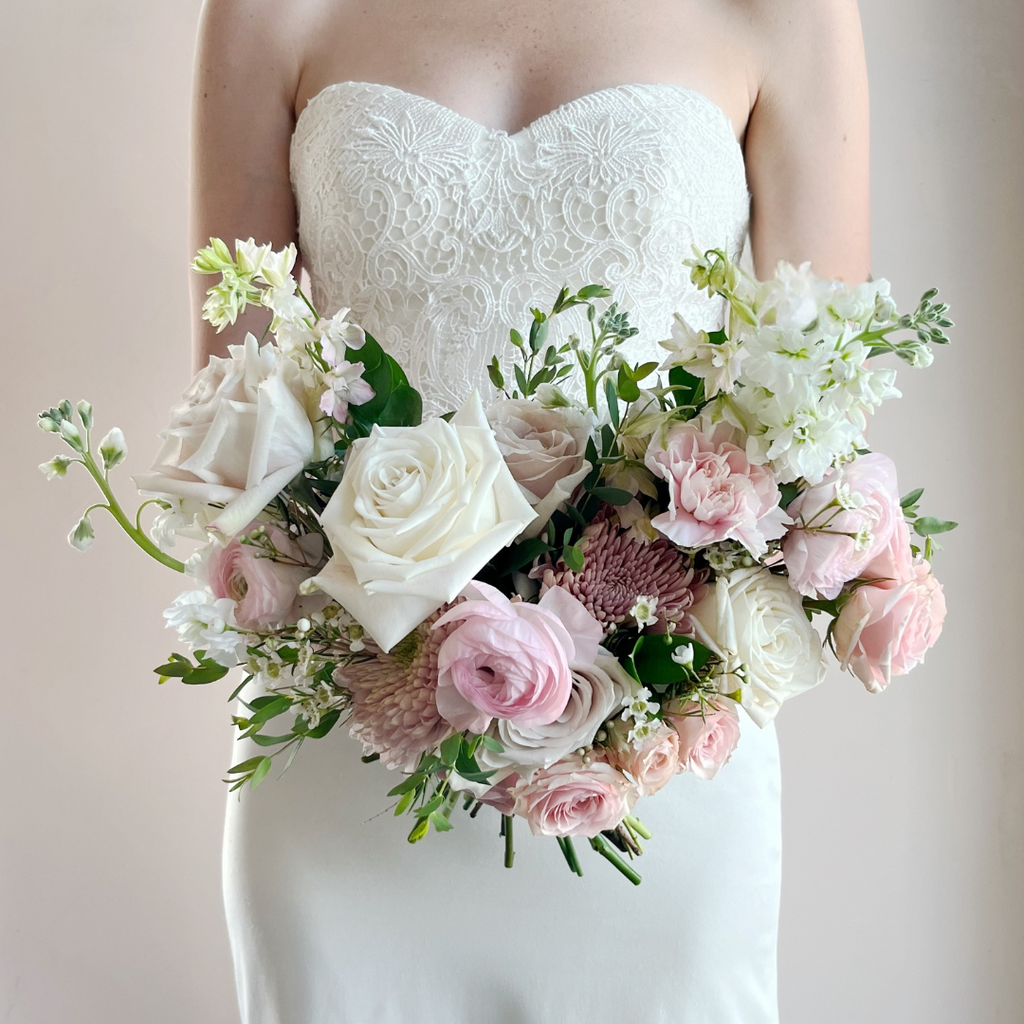 Blushing Romantic - Premium Bridal Bouquet