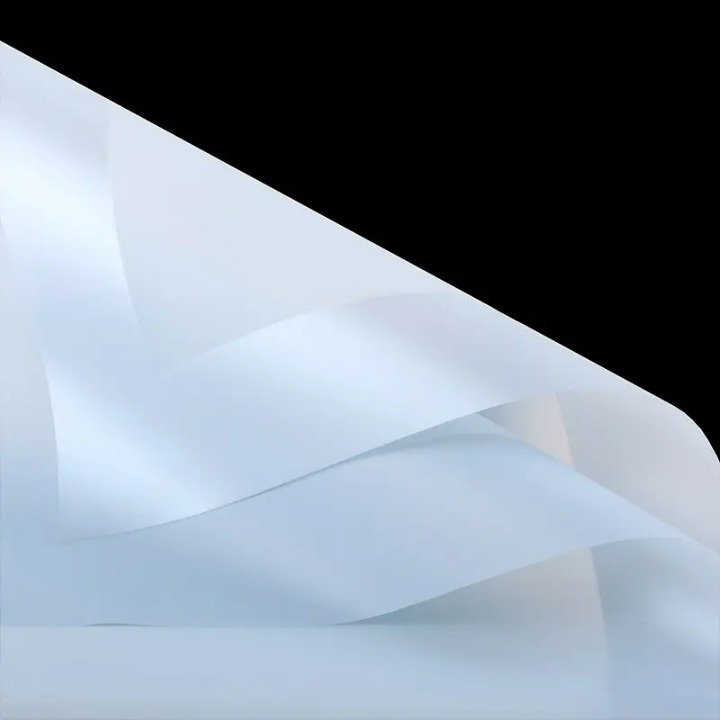 Jelly Color Waterproof Flower Wrapping Paper (20 sheets/bag): 6 - Yellow