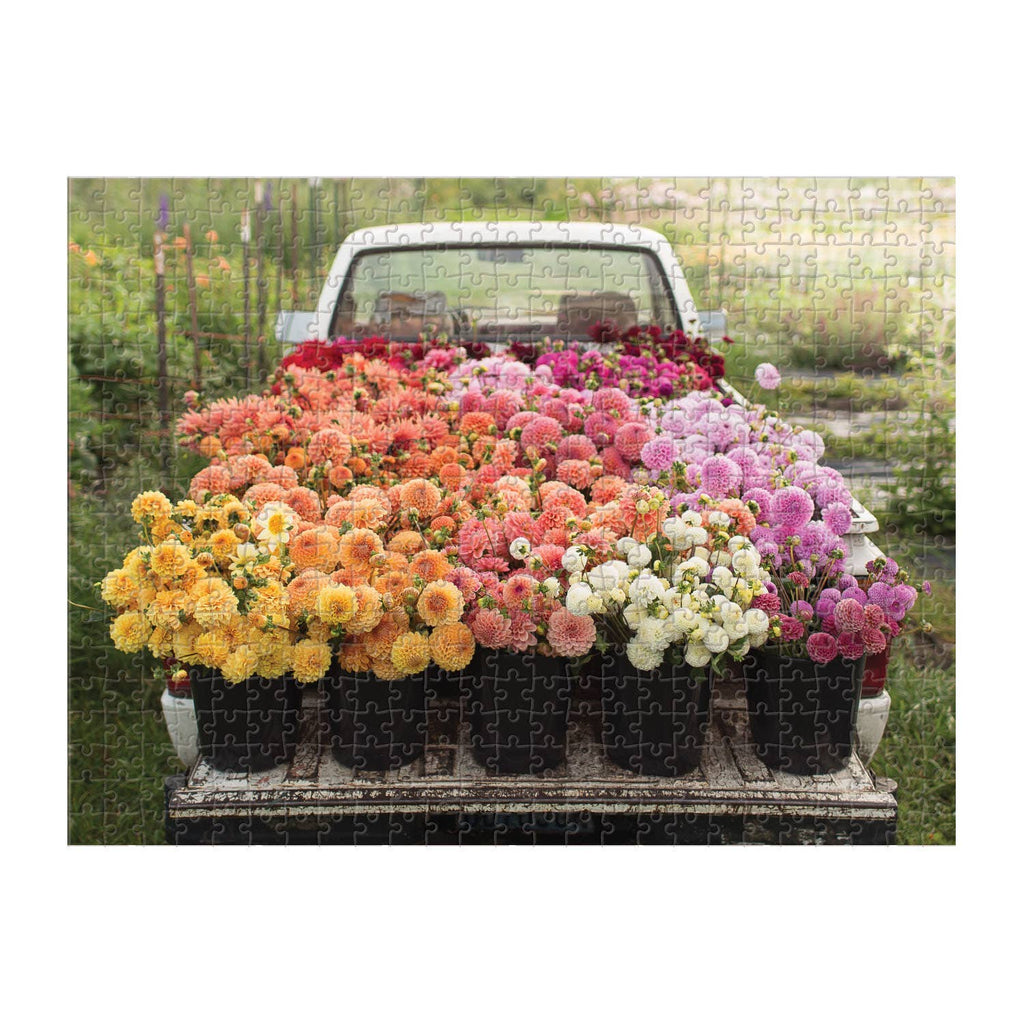 Floret Farm's Cut Flower Garden 2-Sided 500 Piece Puzzle