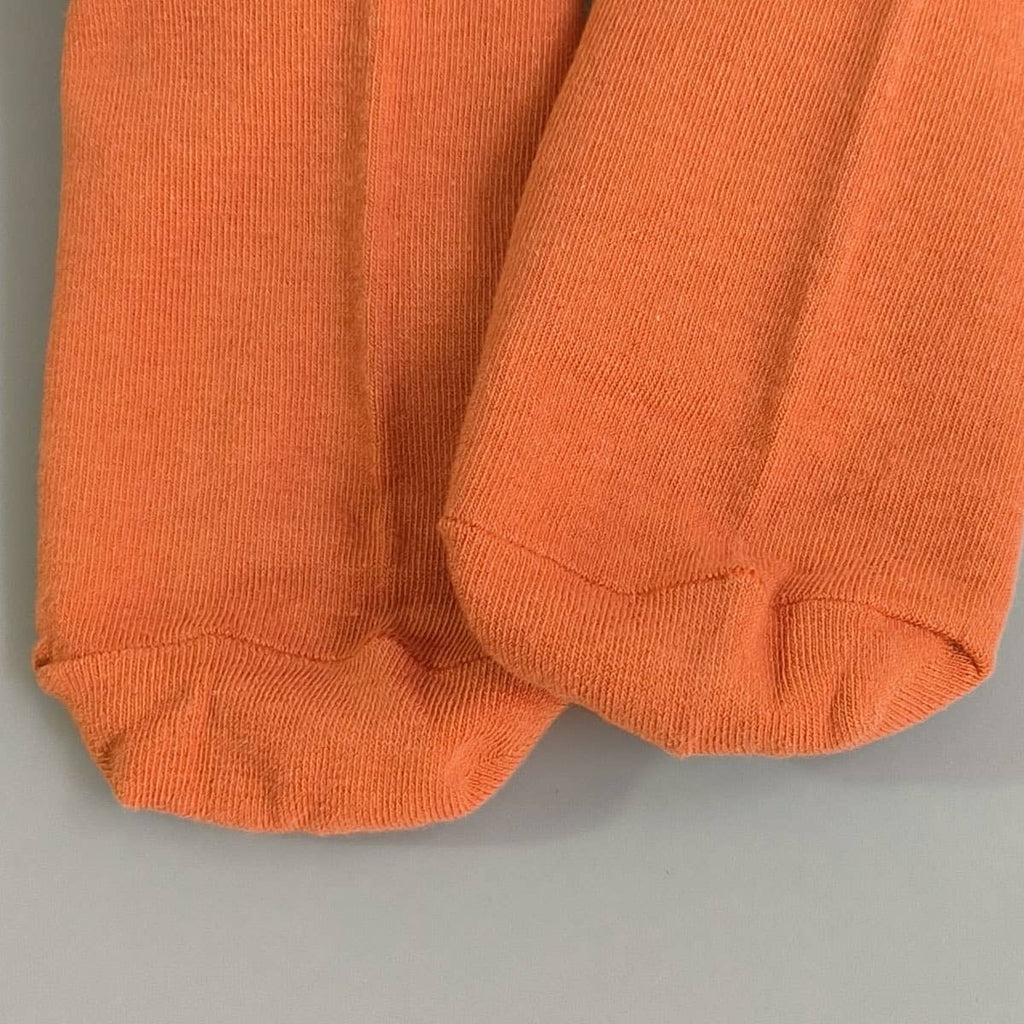 Solid Color Daisy Socks, Cotton Mid-Calf Style_CWMS088: GREEN / (OS) 6