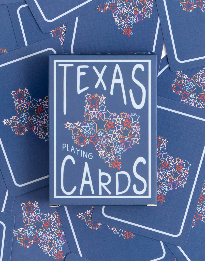 Texas Western Stars Deck of Playing Cards
