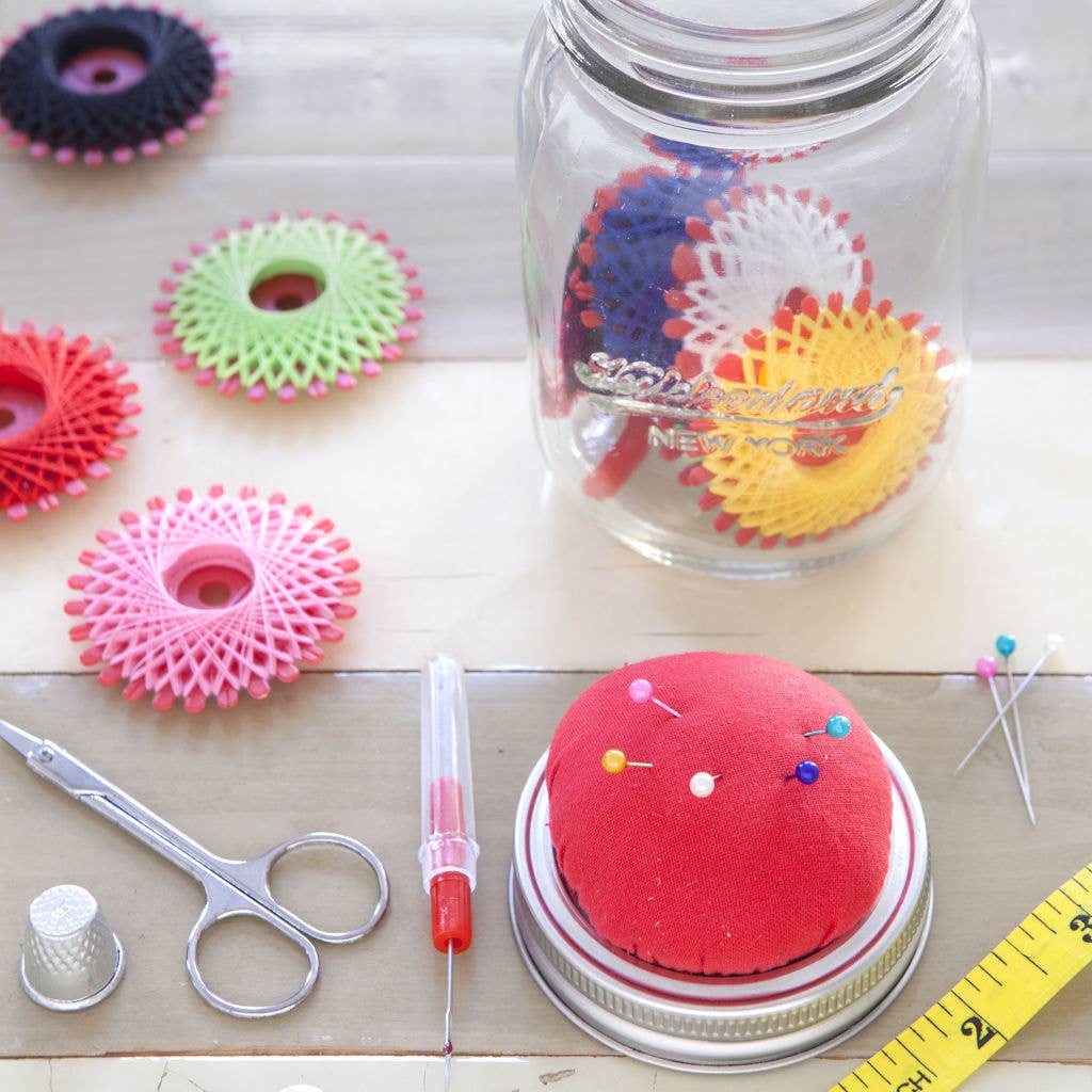 Mason Jar Sewing Kit