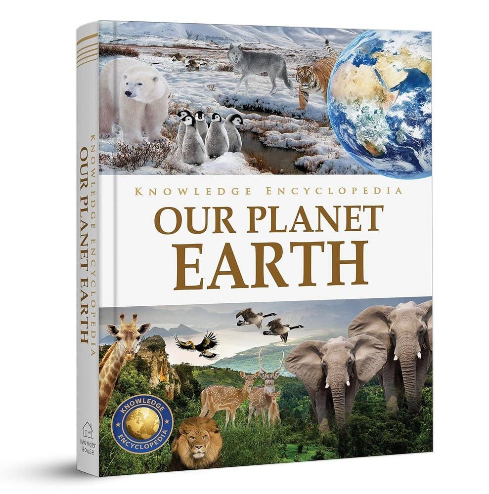 Knowledge Encyclopedia: Our Planet Earth: 4.72 x 3.54 x 0.7 / Hardcover / 192