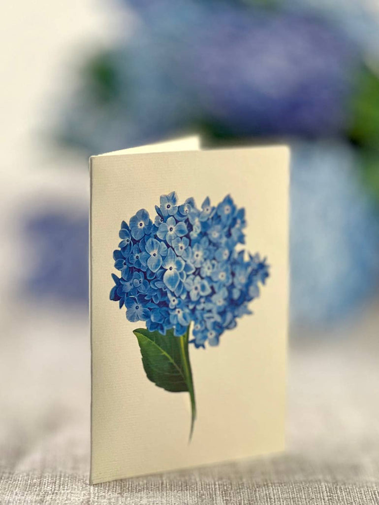 Nantucket Hydrangeas (Pop-up Greeting Cards)