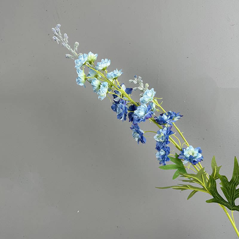 33''T Silk Delphinium Flower Stem, Srping/Summer Decorations: Pink