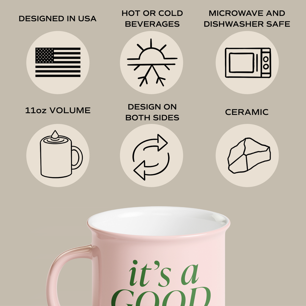 It's A Good Day 11 oz Campfire Coffee Mug