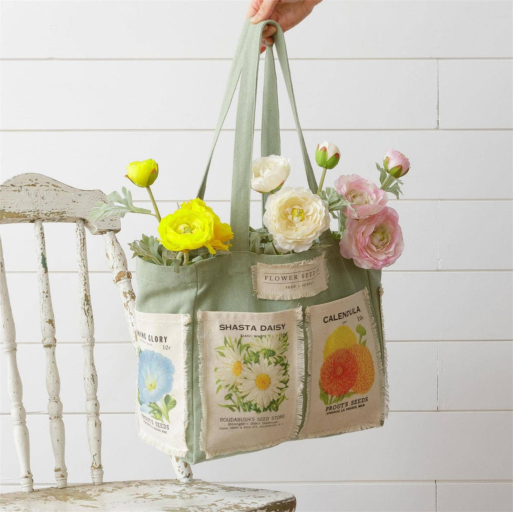 Flower Seed Packets Tote (PC)